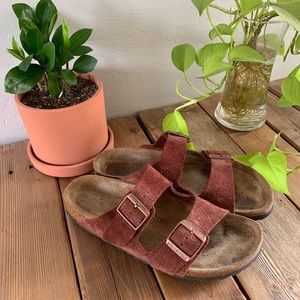 Birkenstock Soft Footbed Port Suede Arizona